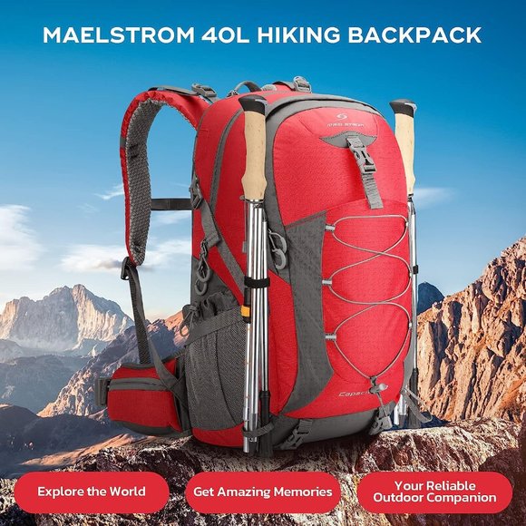 Maelstrom Hiking Backpack, Camping Backpack, 40L/50L Waterproof Hiking Daypack main image 7